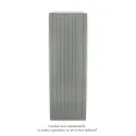 Fassane Premium EL V, commande RF, couleur Grey Aluminium, 2000W,H2017mm/L740mm