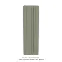 Fassane Premium EL V, commande RF, couleur Cement Grey, 2000W,H2217mm / L666mm