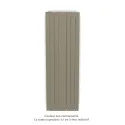 Fassane Premium EL V, commande RF, couleur Golden Sand, 1500W,H1817mm / L592mm