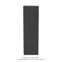 Fassane Premium EL V, commande RF,couleur Anthracite Grey, 1500W,H2017mm/L592mm