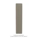 Fassane Premium EL V, commande RF, couleur Concrete Grey, 1250W,H2217mm/L444mm