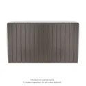 Fassane Premium EL H, commande RF,Brown Quartz 0529, 1500W H700 mm / L1201 mm