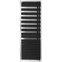 Fassane Spa Asymétrique EC droite, Black Matt, 594W, H 1183 mm / L 550 mm