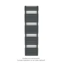 Altai Spa EC, couleur, 614W, H 1540 mm / L 400 mm