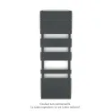 Régate EC, couleur, 691W, H 1481 mm / L 500 mm