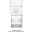 Palma Spa EC cintré, racc.centré, Blanc RAL 9016, 585W, H 1146 mm / L 496 mm