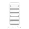 Karena Spa EC, robinetterie, Blanc RAL 9016, 1054W, H 1750 mm / L 750 mm