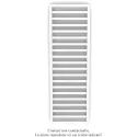 Kadrane EC, Blanc RAL 9016, 535W, H 1403 mm/ L 400 mm, robinet blanc