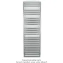 Kadrane Spa EC, Finition inox, 569W, H 1827 mm/ L 550 mm, robinet chromé