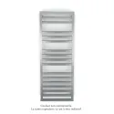 Kadrane Spa EC, Finition inox, 330W, H 1251 mm/ L 450 mm, robinet chromé