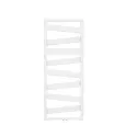 Kazeane EC, Blanc RAL 9016, 509W, H 1266 mm / L 500 mm, robinet blanc