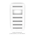 Karena Spa EC, robinetterie, Blanc RAL 9016, 327W, H 805 mm / L 400 mm