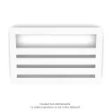Karena Spa EC, robinetterie, Blanc RAL 9016, 447W, H 595 mm / L 900 mm