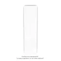 Altima EC V face lisse, blanc RAL 9016 1310W, H2013 mm / L527 mm
