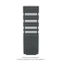 Régate EC +Air, couleur, 781W, H 1666 mm / L 500 mm