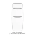 Nuage EC, Blanc RAL 9016, 703W, H 1500 mm / L 590 mm, robinet blanc