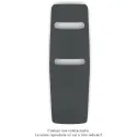 Nuage EC, couleur, 869W, H 1800 mm / L 590 mm, robinet couleur