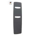 Nuage EC, couleur, 869W, H 1800 mm / L 590 mm, robinet couleur