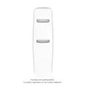 Nuage EC, Blanc RAL 9016, 714W, H 1800 mm / L 490 mm, robinet blanc