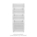 Cala Symétrique EC racc.centré, Blanc RAL9016, 551W, H1161mm / L496mm