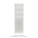 Cala Symétrique EC racc.centré, couleur Light Beige, 973W, H1761mm / L496mm