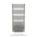 Cala Symétrique EC +Air, couleur Inox Look, 880W, H 1718 mm / L 496 mm