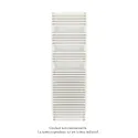 Cala Symétrique EC racc.centré, couleur Edelweiss m., 880W, H1681mm / L496mm