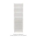 Cala Symétrique EC, couleur Light Beige, 880W, H1681mm / L496mm