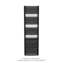 Kéva Spa EC cintré, Jet Black 9005, 950W, H 1751 mm / L 500 mm
