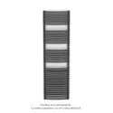 Kéva Spa EC cintré, Anthracite Grey 7016, 950W, H 1751 mm / L 500 mm