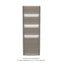 Kéva Spa EC cintré, Beige Grey 0267, 1133W, H 1751 mm / L 600 mm
