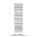 Kéva Spa EC cintré, Light Beige 0253, 1315W, H 2015 mm / L 600 mm