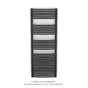 Kéva Spa EC cintré, Black Quartz 0550, 708W, H 1355 mm / L 500 mm