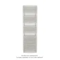 Kéva Spa EC cintré, White Quartz 0521, 950W, H 1751 mm / L 500 mm