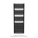 Kéva Spa EC cintré, Jet Black 9005, 1133W, H 1751 mm / L 600 mm
