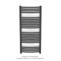 Palma Spa EC cintré, racc.centré, couleur 7016, 736W, H 1466 mm / L 496 mm