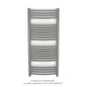 Palma Spa EC cintré, racc.centré, couleur 9007, 585W, H 1146 mm / L 496 mm