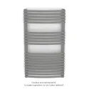Kéva Spa EC cintré, Telegrey 2 7246, 462W, H 860 mm / L 500 mm