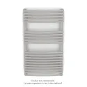 Kéva Spa EC cintré, Telegrey 4 7247, 462W, H 860 mm / L 500 mm