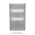 Kéva Spa EC cintré, Inox Look 0332, 462W, H 860 mm / L 500 mm