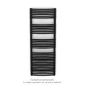 Kéva Spa EC cintré, Jet Black 9005, 708W, H 1355 mm / L 500 mm