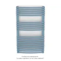 Kéva Spa EC cintré, Pastel Blue 5224, 462W, H 860 mm / L 500 mm