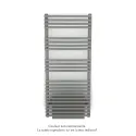 Cala Symétrique EC +Air, couleur Grey Aluminium, 880W, H 1718 mm / L 496 mm