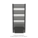 Cala Symétrique EC +Air, couleur Umbra Grey, 880W, H 1718 mm / L 496 mm