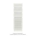 Cala Symétrique EC racc.centré, couleur Pure White, 880W, H1681mm / L496mm