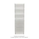 Cala Symétrique EC racc.centré, couleur White Quartz, 880W, H1681mm / L496mm