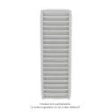 Kadrane EC, couleur Light Grey, 644W, H 1403 mm / L 500 mm robinet couleur