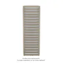 Kadrane EC, couleur Beige Quartz, 535W, H 1403 mm / L 400 mm robinet couleur