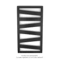 Kazeane EC, couleur 0336, 398W, H 965 mm / L 500 mm, robinet couleur