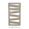 Kazeane EC, couleur 0523, 398W, H 965 mm / L 500 mm, robinet couleur